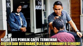 BOS BESAR PEMILIK CAFE TERMEWAH DISERET & DITENDANG OLEH KARYAWANNYA SENDIRI SAAT AKAN MEETING KERJA