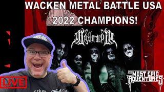  Mythraeum LIVE interview with Robb Zipp #wackenmetalbattle #woa2022 #wacken