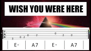 WISH YOU WERE HERE cover (Guitar Tab)