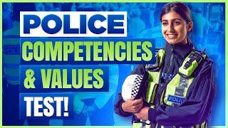 POLICE COMPETENCIES & VALUES CVF Test Questions & Answers (How to PASS Police Job Tests & Interview)