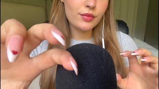 ASMR | Soft and Gentle Invisible Scratching with Foam Mic Cover