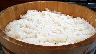 How to Make Sushi Rice (鮨飯作り方)