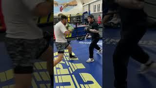 Boxing Padding short video training by Bupas coach boxing #boxing #shortsfeed