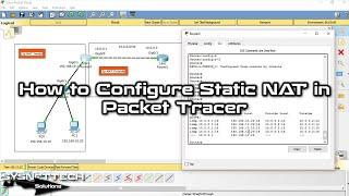 How to Configure Static NAT on Cisco Router in Cisco Packet Tracer | SYSNETTECH Solutions