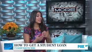 Edvisors’ Featured on MORE Fox 5 Las Vegas, Some Tips About Student Loans and Paying For College