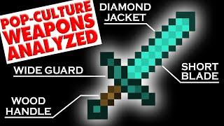 MINECRAFT DIAMOND SWORD analysed and redesigned!