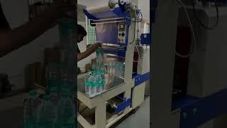 Efficient Bottle Case Packing Machine with Web Sealer & Shrink Tunnel | Ultimate Packaging Solution