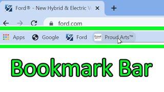 How to Add Bookmark Bar in Chrome Browser