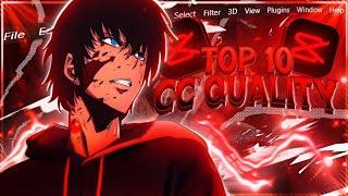 My Top 10 Favorite CC Qualities Like Ae |CapCut AMV Tutorial