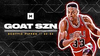 When Scottie Pippen Played WITHOUT MJ He Was MVP Caliber! 1993-94 Highlights | GOAT SZN