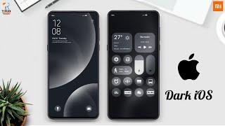 Dark iOS Fully Supported MIUI 11 THEME for Redmi Phones / MiUi 12 Styles THEME