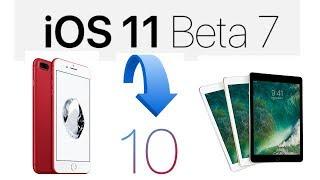 How to Downgrade iOS 11 Beta 7 to iOS 10.3.3?