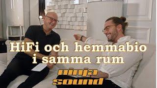 Drömmen om HiFi och hemmabio i samma rum. Robin berättar.