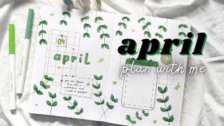 PLAN WITH ME | April 2022 | Bullet Journal Setup  ft. Helpfull