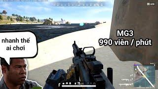 PUBG - Test Chế Độ Bắn Siêu Thanh Trên MG3 | Gặp Luôn Fan Trên PC Cũng Biết Lộc Bignose :D