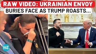 Ukrainian Envoy’s Reaction Screams as Trump Torches Zelensky | Video Emerges Amid Oval Showdown