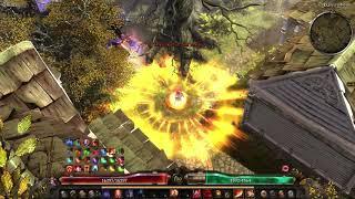 Grim Dawn [1.1.9.1] Stronghold Fire Paladin, Ravager of the Minds kill.