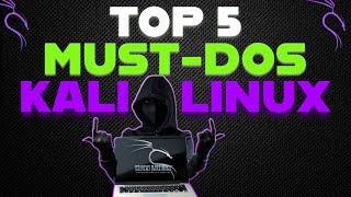 Pro Tip: What to Do After Installing Kali Linux.