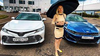 KIA K5 (OPTIMA) против TOYOTA CAMRY  Обзор и сравнение