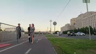 Moscow Ride on Fixed Cycle (Timelapse)