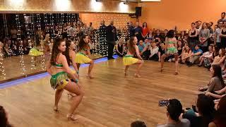 Samba lambada ladies show in Stolarna