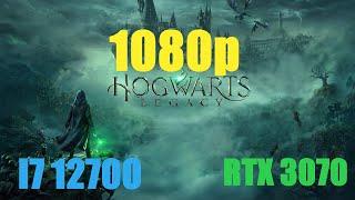 Hogwarts Legacy : RTX 3070 + i7 12700 | 1080p | Ultra Settings