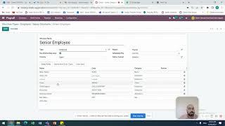 Odoo Payroll Rules