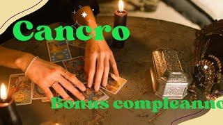 CANCRO  BONUS COMPLEANNO  L'AMORE TRIONFA ⭐️️