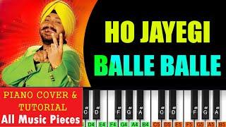 Ho Jayegi Balle Balle Piano Tutorial | Daler Mehandi | Panjabi Song on Piano | Casio Tutorial