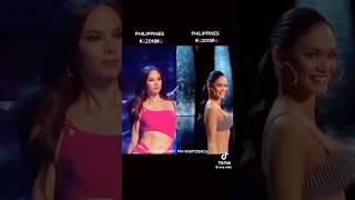 Pia Alonzo Wurtzbach and Catriona Gray Walk #missuniverse