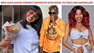 Laba Omukwano! King Saha Agasse Sheebah Karungi Ne Spice Diana Ku Table Emu Nababulirira Enduulu!