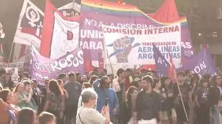 Argentine women march to mark International Women's Day