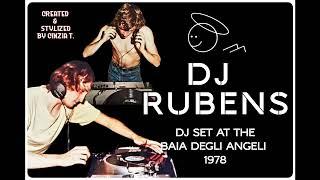 DJ RUBENS@BAIA DEGLI ANGELI 1978 - LIVE  (VIDEO BY CINZIA T)