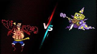 Mugen Match Ups 309 - Luffy vs. Spongebob