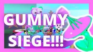 GUMMY SIEGE!!! *NEW* | Roblox Bee Swarm Simulator