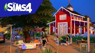 Brindleton Farmers' Market | The Sims 4: Speed Build