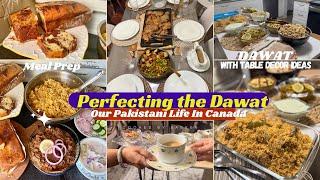 A Gorgeous Dawat You’ll Love| Pakistani Meal Prep| Tablesetting Ideas|Cooked by Sabeen