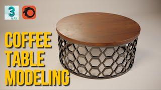 How to Modeling a Coffee Table in 15 Minutes | Modeling Tutorial | Eris Graphic