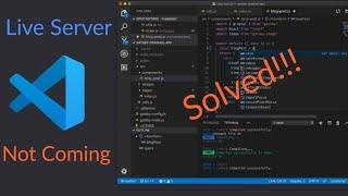 Visual studio code Live Server option not coming?? | Fully Solved in easy steps.