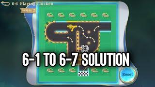6-1 to 6-7 solution