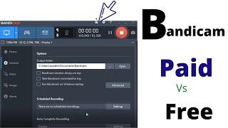Bandicam free vs paid version difference use and benefits