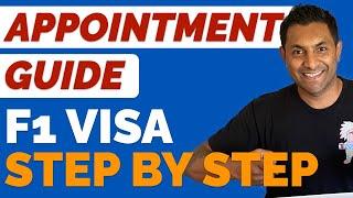 How to book US Visa Appointment • Guide for F1 Student Visa Interview