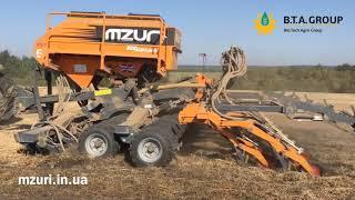 Высев озимой пшеницы по сое комплексом Mzuri Pro-Til 6T. Холдинг Agromino, Харьковская область.