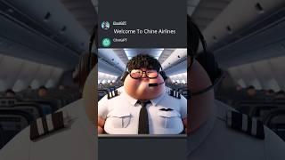 Welcome To China Airlines #ai #chatgpt #aiart