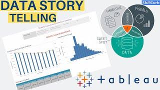 Learn Data Story telling on Tableau 2022 in 7 mins