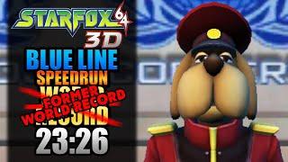 [PB] Star Fox 64 3D | Blue Line Speedrun | 23:26 [Former World Record]