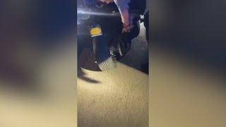 Video shows cops slashing tires, victim says