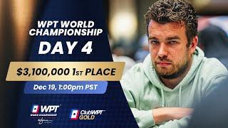 $23,000,000 WPT World Championship (2024) - Day 4