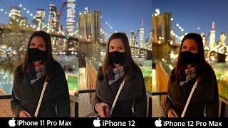 iPhone 12 Pro Max vs iPhone 11 Pro Max vs iPhone 12 | Camera Test