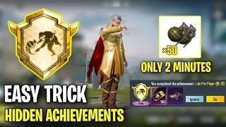  New Glitch! Reap What You Sow Hidden Achievement BgmiHidden Achievement Pubg Trick To Complete